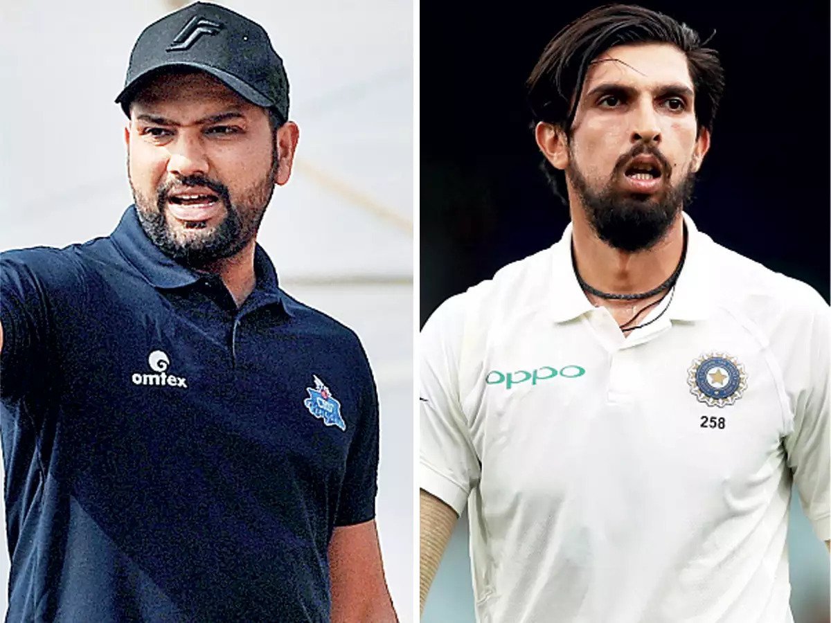 rohit sharma ishant sharma