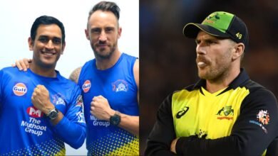 Faf du Plessis CSK Finch