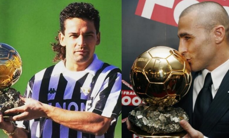 Ballon d'Or winners from Italy.