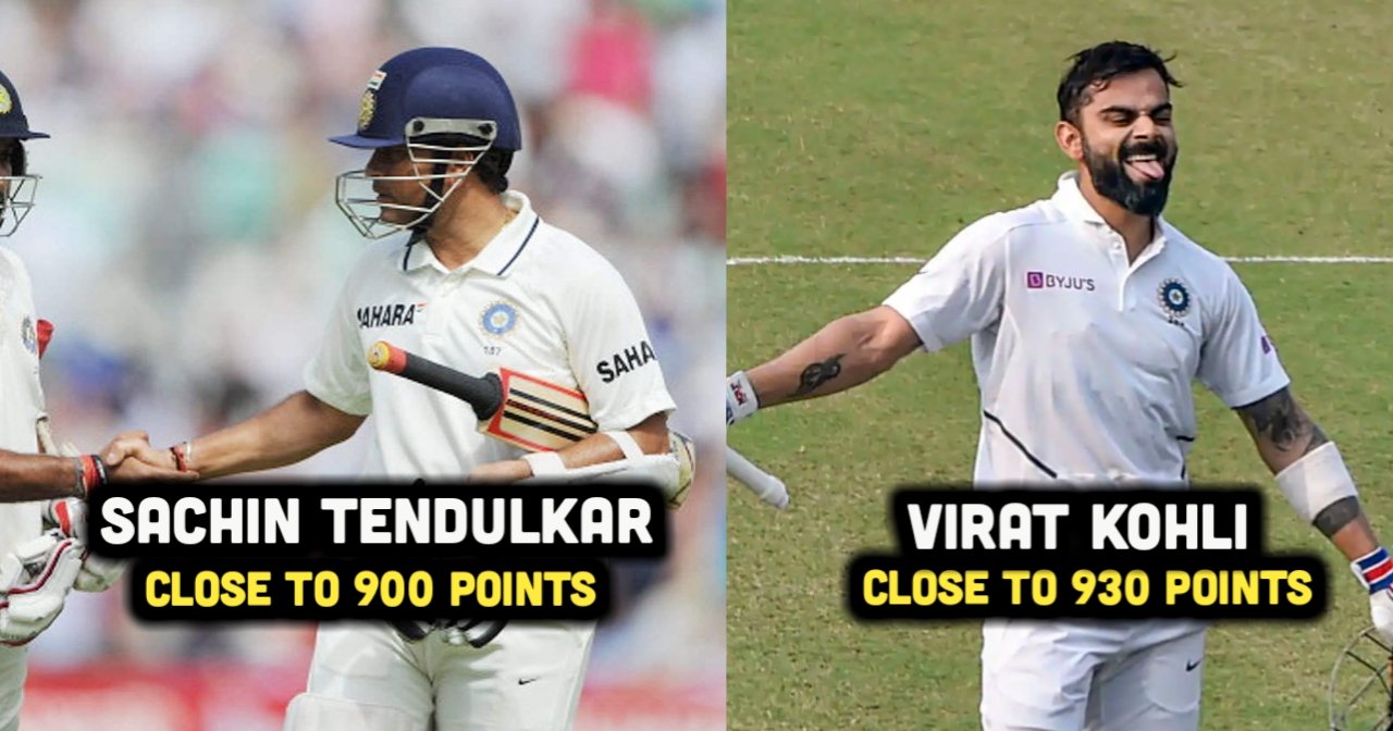 All Time Best Five Indian Batsmen In Tests Based On Icc Ranking 2568
