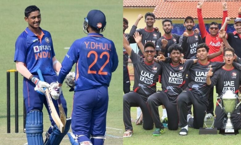 IN-U19 vs UAE-U19