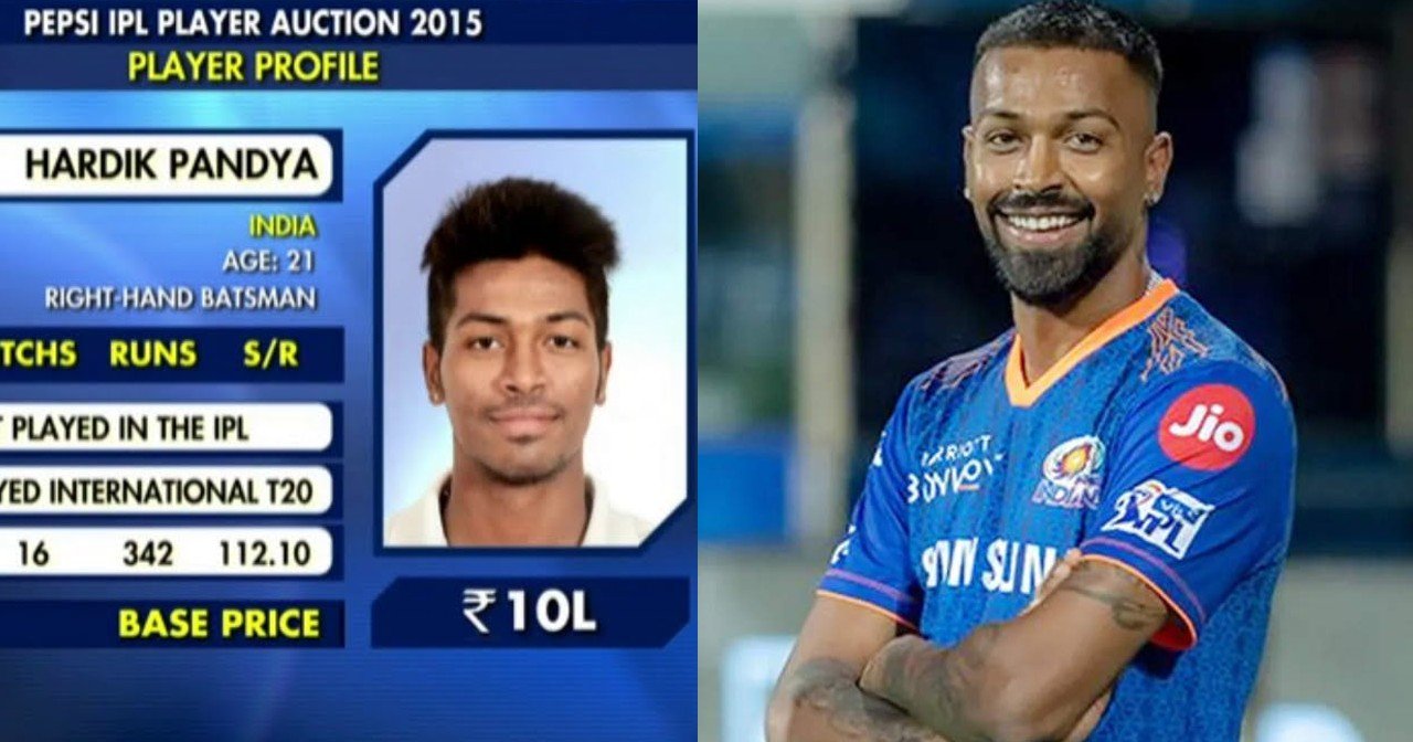 The journey of Hardik Pandya - from being unsold in 2014 to the captain ...