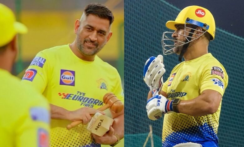 MS Dhoni Starts Preparation For IPL 2022 In Surat