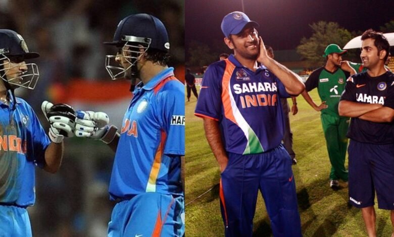 Gambhir Dhoni