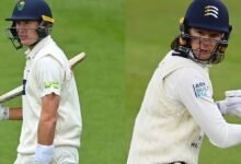 Australian cricketers who are playing in the ongoing County Championship