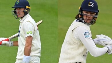 Australian cricketers who are playing in the ongoing County Championship