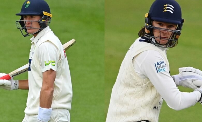 Australian cricketers who are playing in the ongoing County Championship