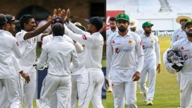 Pakistan vs Sri Lanka Test series