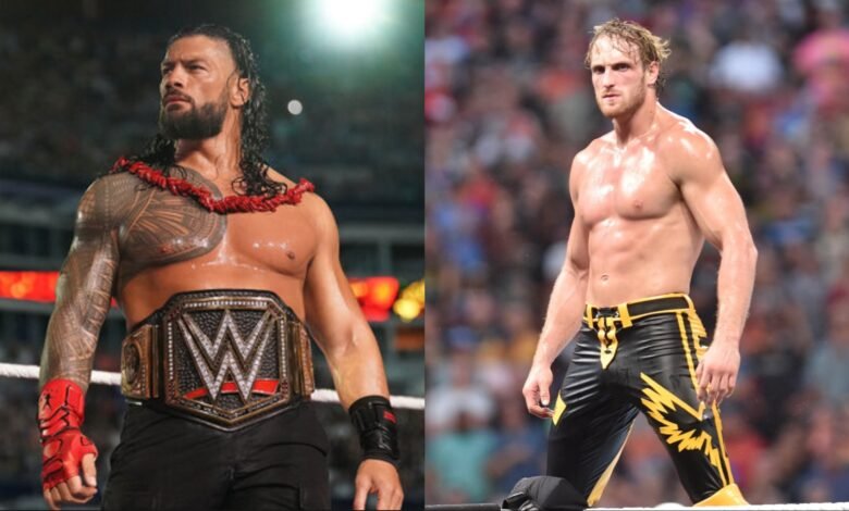 Roman Reigns Logan Paul