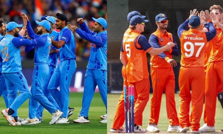 India vs Netherlands ICC T20 World Cup