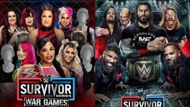 WWE Survivor Series 2022 match card