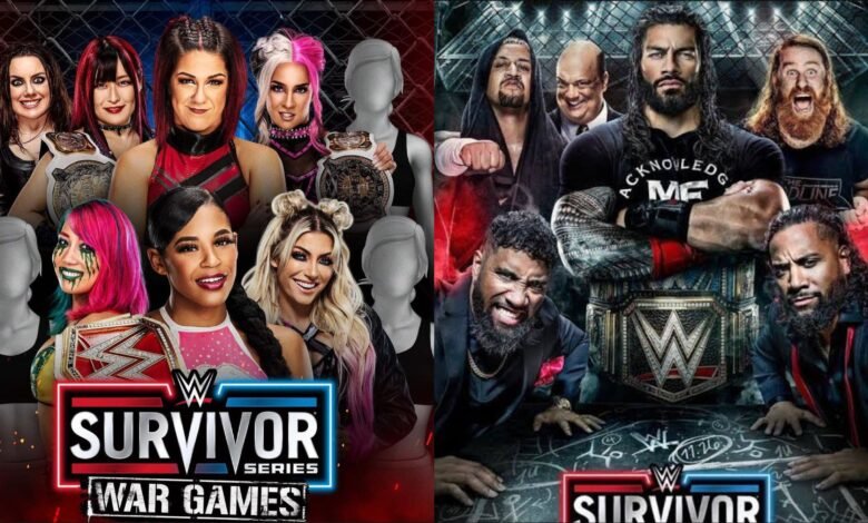 WWE Survivor Series 2022 match card