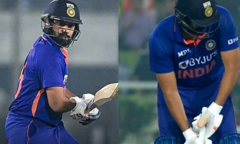 "Take a bow that's Rohit Sharma for you,” Twitter reacts as the Indian skipper fights till the very end with a broken thump