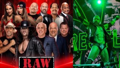 WWE RAW 30 Legends List