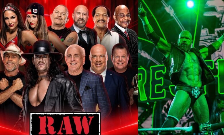 WWE RAW 30 Legends List