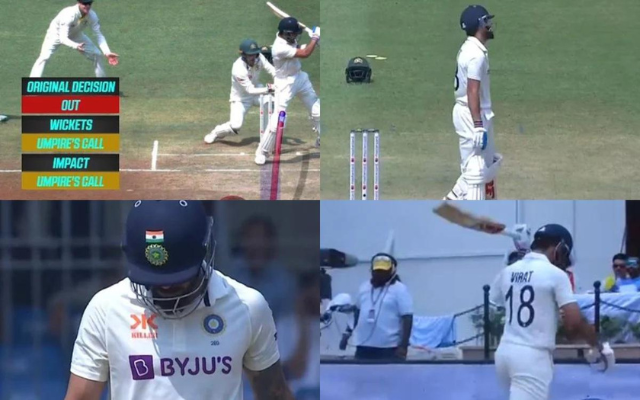 "Virat Kohli is the most unlucky cricketer I've ever seen" - Twitter reacts to Virat Kohli's dismissal against Australia in 3rd Test