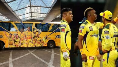 CSK Team Bus