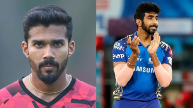 Twitter reacts as Sandeep Warrier replaces Jasprit Bumrah in Mumbai Indians