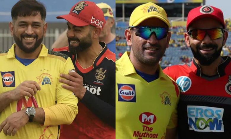 "Last match of Mahirat" - Twitter reacts as cricket fraternity is waiting for MS Dhoni and Virat Kohli reunion in CSK vs RCB match