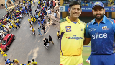 "CSK own Wankhede", Twitter reacts as CSK fans arrived to the Wankhede stadium two hours ahead of the game