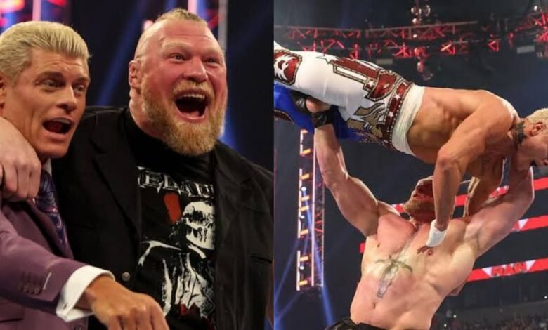 Cody Rhodes Brock Lesnar