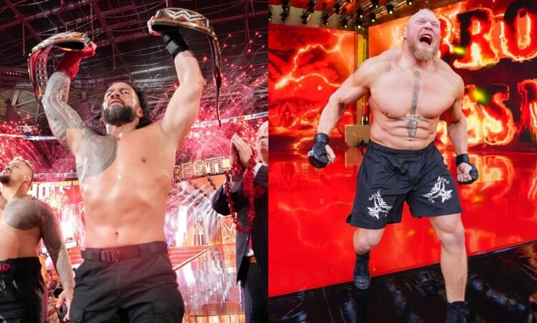 Brock Lesnar Roman Reigns