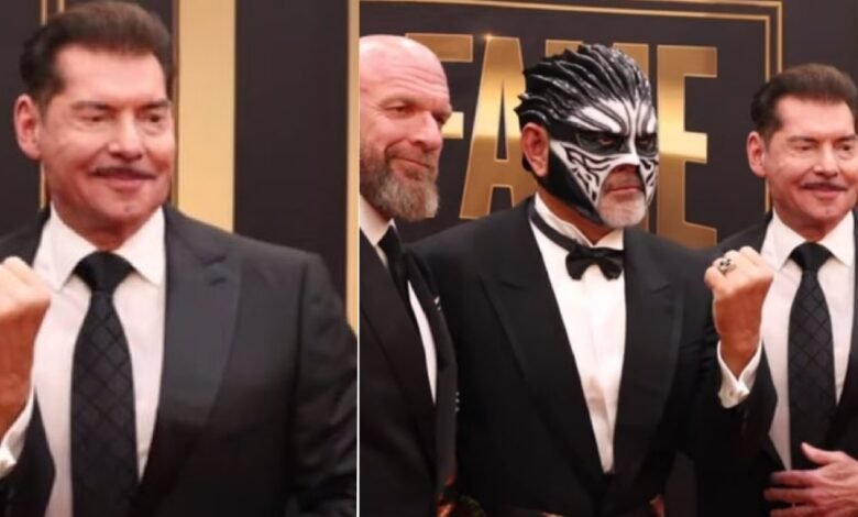 Vince McMahon's new mustache look