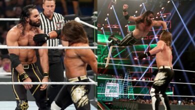 AJ Styles vs Seth Rollins