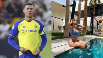 Georgina Rodriguez, Cristiano Ronaldo's girlfriend, risks prosecution in Saudi Arabia by posting explicit swimsuit photos on Instagram.