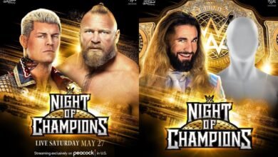 WWE Night of Champions 2023 match card