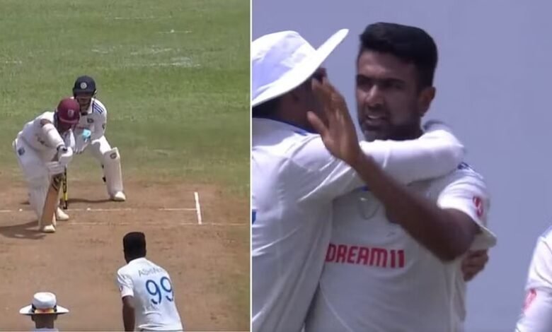 Twitter Reacts As Ravichandran Ashwin Dismissed Tagenarine Chanderpaul