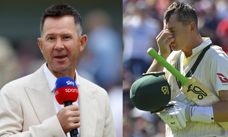 Ricky Ponting Heavily Criticises Marnus Labuschagne After His Dismissal In The Old Trafford Test
