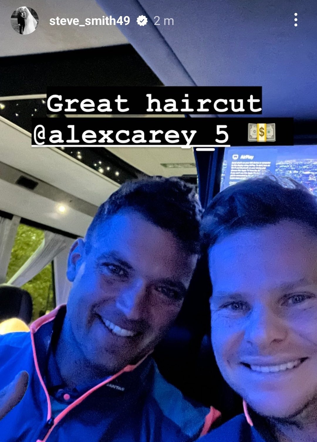 Steve Smith Takes A Sly Dig At Alastair Cook Again With A Story With Alex Carey