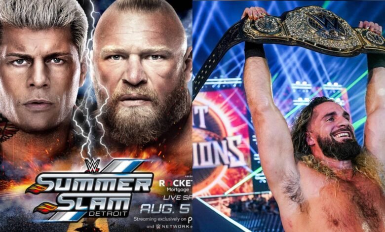 Wwe Summerslam 2023 Match Card Full List Of Matches Announced For The Ppv 