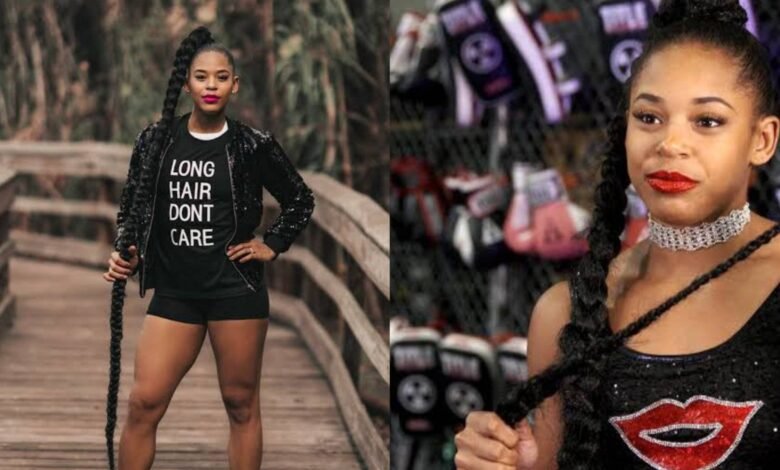 Bianca Belair's hair