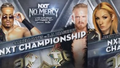 WWE NXT No Mercy 2023 match card
