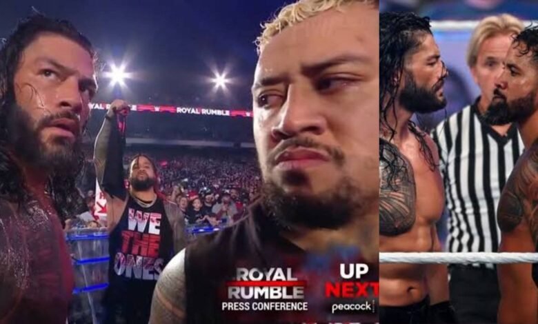 Roman Reigns LA Knight