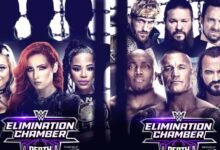 WWE Elimination Chamber 2024 Match Card
