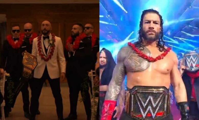 Roman Reigns' entrance