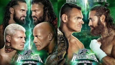 WWE WrestleMania XL Match Card