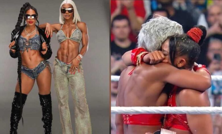 Jade Cargill and Bianca Belair