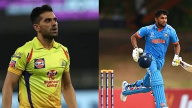 CSK replace Deepak Chahar