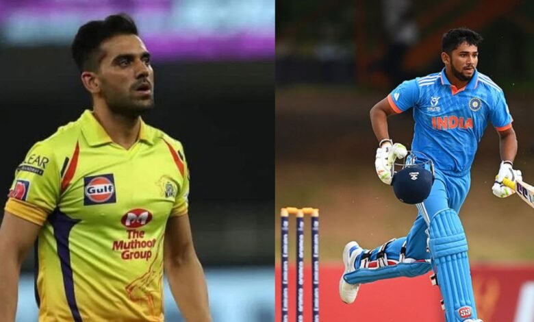 CSK replace Deepak Chahar