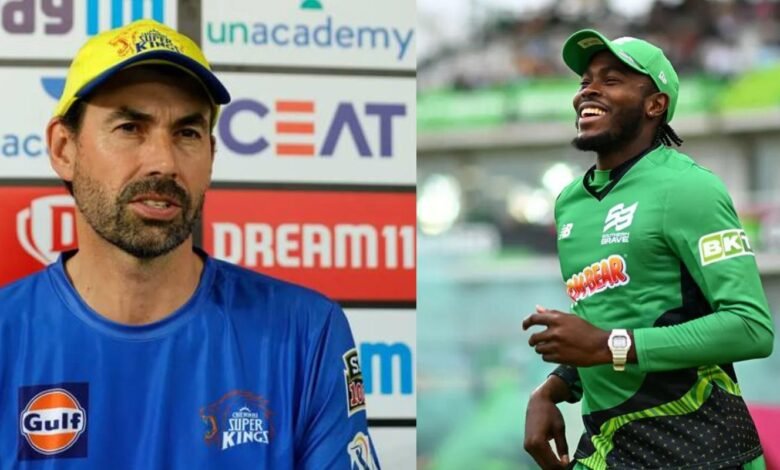 Stephen Fleming sign CSK