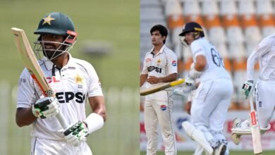 Pakistan changes England
