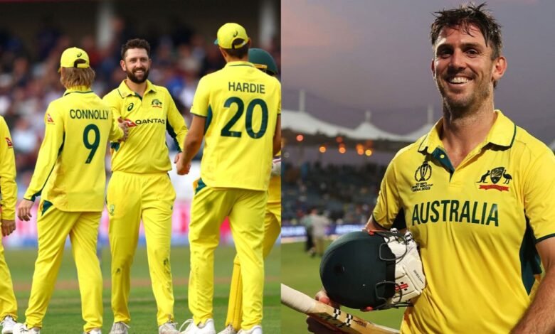 Australia openers Mitchell Marsh