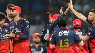 RCB bench in IPL 2025